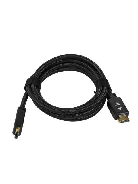 GAME FACTOR CABLE HDMI HDMI MACHO - HDMI MACHO 8K 120HZ 2 METROS NEGRO - Imagen 4