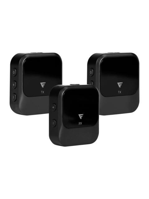 GAME FACTOR KIT MICROFONO DE SOLAPA MCL650 INALAMBRICO USB C NEGRO - Imagen 4