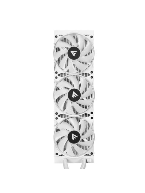 GAME FACTOR LQG700 ENFRIAMIENTO LIQUIDO PARA CPU 3X 120MM HASTA 2550RPM BLANCO - Imagen 3