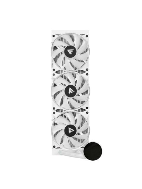 GAME FACTOR LQG700 ENFRIAMIENTO LIQUIDO PARA CPU 3X 120MM HASTA 2550RPM BLANCO - Imagen 4