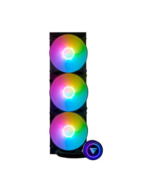 GAME FACTOR LQG700 ENFRIAMIENTO LIQUIDO PARA CPU 3X 120MM HASTA 2550RPM NEGRO