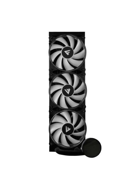GAME FACTOR LQG700 ENFRIAMIENTO LIQUIDO PARA CPU 3X 120MM HASTA 2550RPM NEGRO - Imagen 2