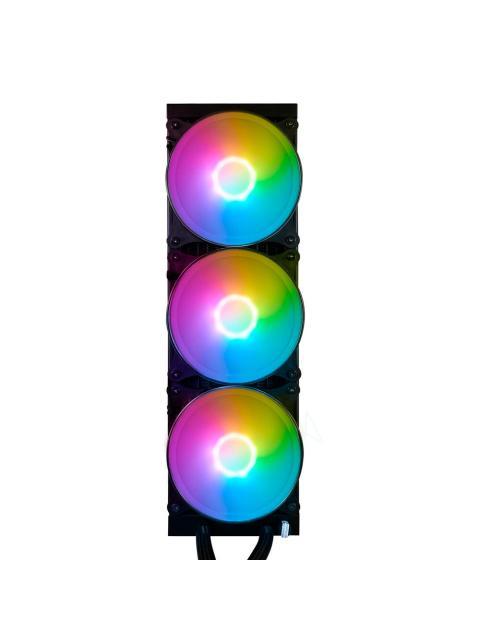 GAME FACTOR LQG700 ENFRIAMIENTO LIQUIDO PARA CPU 3X 120MM HASTA 2550RPM NEGRO - Imagen 3