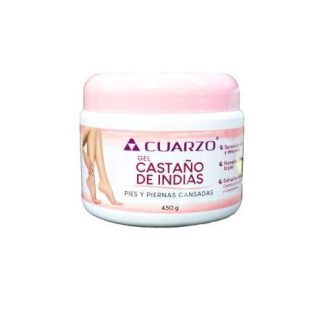 GEL CASTAÑO DE INDIAS PIES Y PIERNAS CANSADAS 450 GR CUARZO COSMETICS