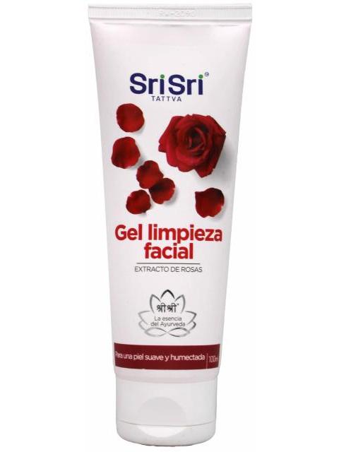 GEL LIMPIEZA FACIAL EXTRACTO DE ROSAS 100 ML SRI SRI