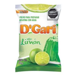 GELATINA DGARI SABOR LIMON 120 GR