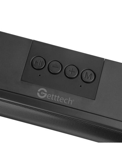 GETTTECH BARRA DE SONIDO GUS-MSRBT-01 BLUETOOTH INALAMBRICO 5.0 45W RMS NEGRO - Imagen 5