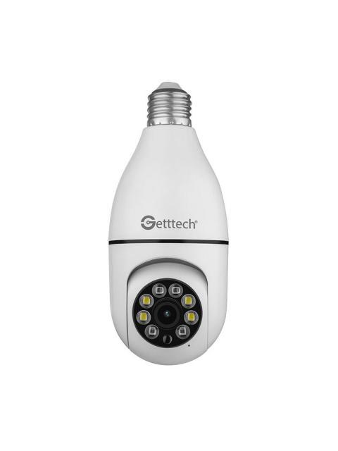 GETTTECH CAMARA DE SEGURIDAD IP SMART WIFI DOMO PARA INTERIORES GEC-WBUB2 INALAMBRICO 1920X1080 FULL HD DIA-NOCHE