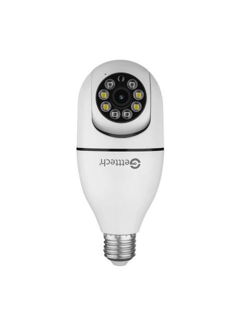 GETTTECH CAMARA DE SEGURIDAD IP SMART WIFI DOMO PARA INTERIORES GEC-WBUB2 INALAMBRICO 1920X1080 FULL HD DIA-NOCHE - Imagen 4