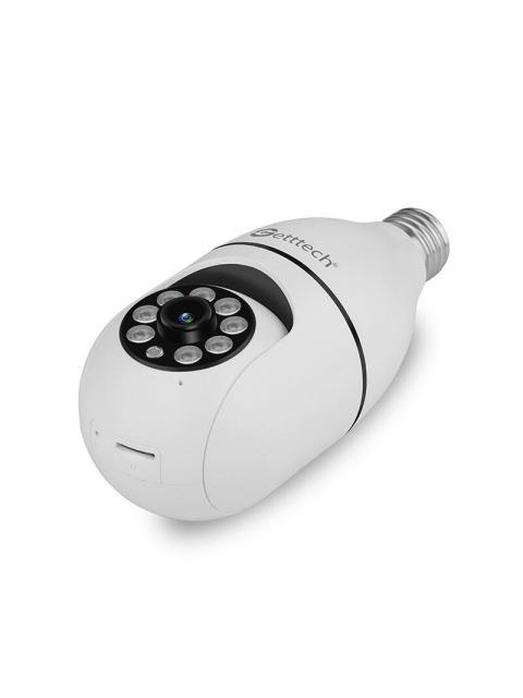 GETTTECH CAMARA DE SEGURIDAD IP SMART WIFI DOMO PARA INTERIORES GEC-WBUB2 INALAMBRICO 1920X1080 FULL HD DIA-NOCHE - Imagen 5