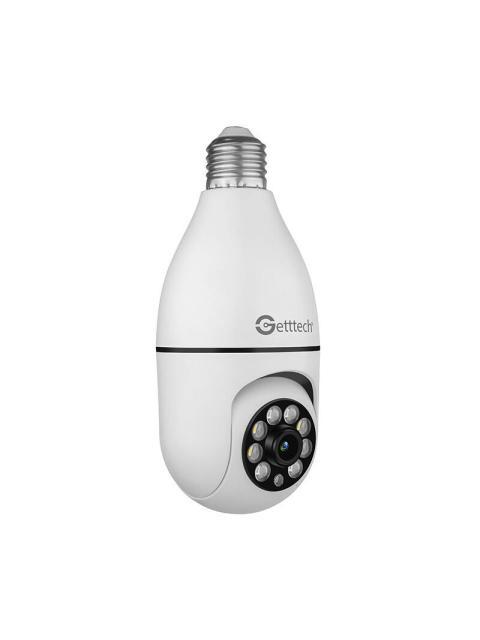 GETTTECH CAMARA DE SEGURIDAD IP SMART WIFI DOMO PARA INTERIORES GEC-WBUB2 INALAMBRICO 1920X1080 FULL HD DIA-NOCHE - Imagen 6