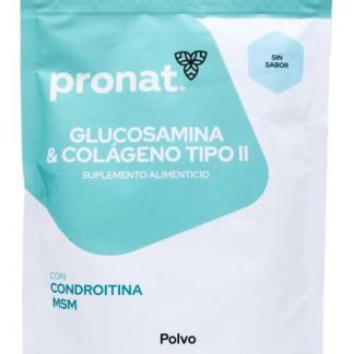 GLUCOSAMINA Y COLAGENO TIPO II 300 G PRONAT