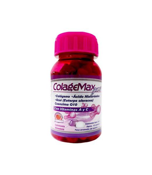 GOMITAS COLAGEMAX GUMS C 110 (242GR) COLAGENO ACIDO HIALURONICO A LAB. NATUTECH
