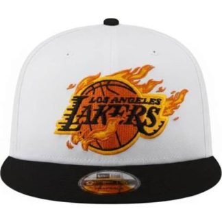 GORRA LAKERS 5950 BLANCO/NEGRO NEW ERA CAP