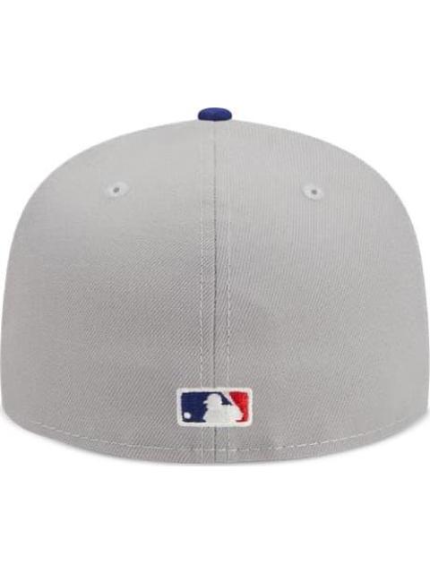 GORRA LOS ANGELES DODGERS MLB CITY SIGNATURE 59FIFTY CER GRIS NEW ERA CAP - Imagen 4