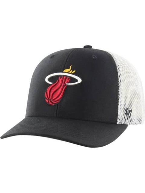 GORRA MIAMI HEAT BLANCO/NEGRO 47 BRAND - Imagen 2