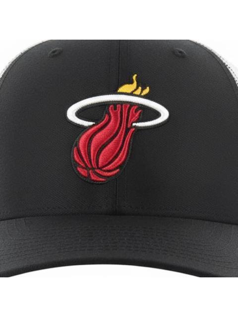 GORRA MIAMI HEAT BLANCO/NEGRO 47 BRAND - Imagen 4
