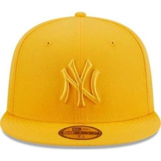 GORRA NEW YORK YANKEES MLB COLOR PACK 59FIFTY CERRADA AMARILLO NEW ERA CAP