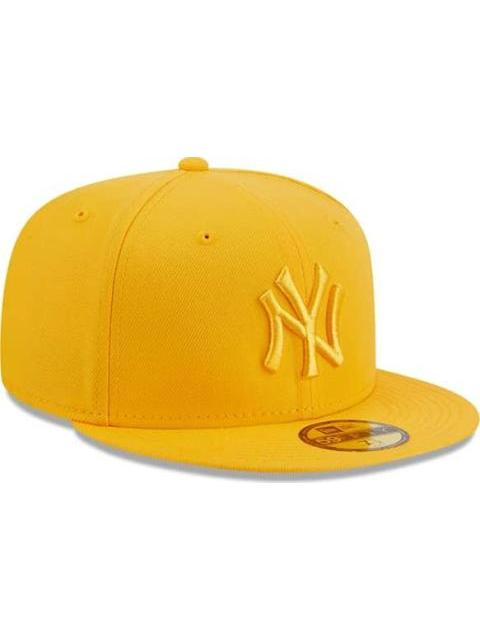 GORRA NEW YORK YANKEES MLB COLOR PACK 59FIFTY CERRADA AMARILLO NEW ERA CAP - Imagen 2