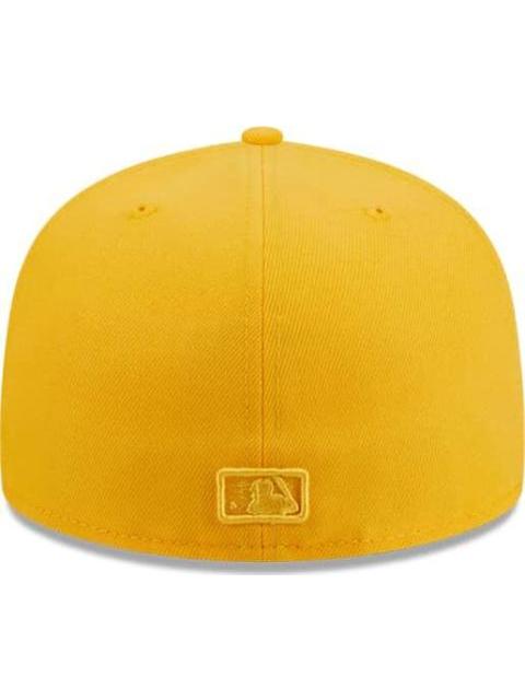 GORRA NEW YORK YANKEES MLB COLOR PACK 59FIFTY CERRADA AMARILLO NEW ERA CAP - Imagen 4