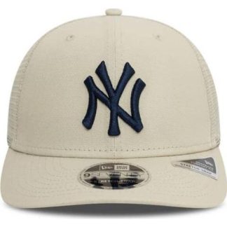 GORRA NEW YORK YANKEES MLB TRUCKER CANVAS 9SEVENTY MARFIL NEW ERA CAP