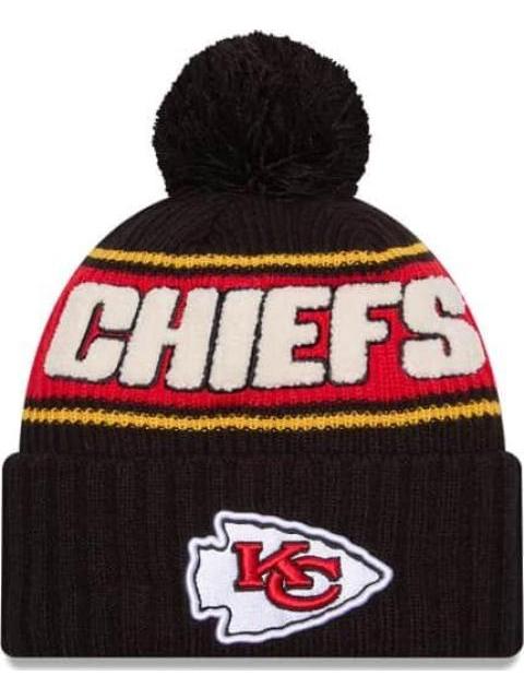 GORRO KANSAS CITY CHIEFS NFL SIDELINE 2024 KNIT NEGRO NEW ERA CAP