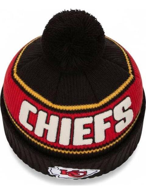 GORRO KANSAS CITY CHIEFS NFL SIDELINE 2024 KNIT NEGRO NEW ERA CAP - Imagen 4