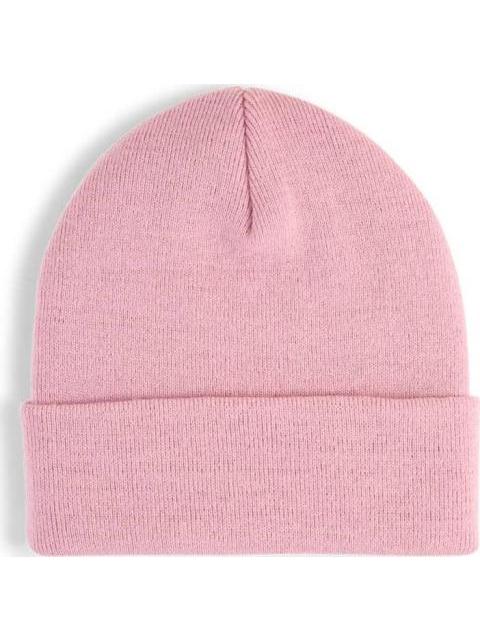 GORRO METAL PUMA CAT HIGH CROWN BEANIE ROSA PUMA - Imagen 2