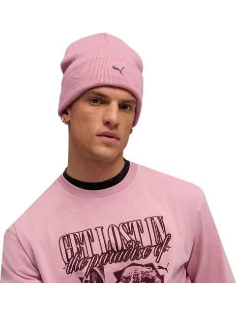 GORRO METAL PUMA CAT HIGH CROWN BEANIE ROSA PUMA - Imagen 4