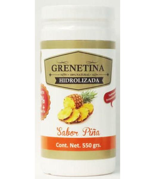 GRENETINA HIDROLIZADA SABOR PIÑA 500 G PRETTY BEE