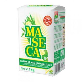 HARINA DE MAIZ MASECA BOLSA 1 KILOGRAMO