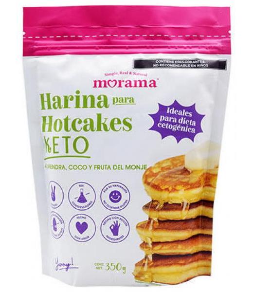 HARINA PARA HOT CAKES KETO 350 G MORAMA