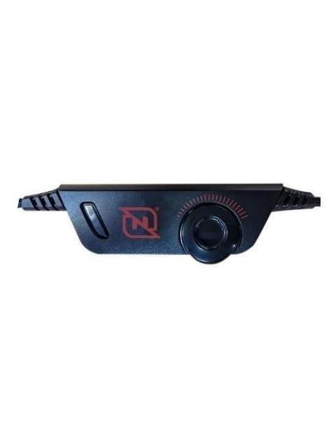 HEADSET GAMING OVEREAR NBHG VIPER LED ALAMBRICO DIADEMA FLEXIBLE MICROFONO 3.5MM USB PC CONSOLAS CELULAR INC ADAPTADOR MEGABASS AZUL - Imagen 3