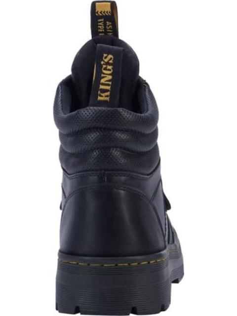 BOTIN CASUAL TIPO LEÑADOR AGUJETA NEGRO LOCMAN - Imagen 3