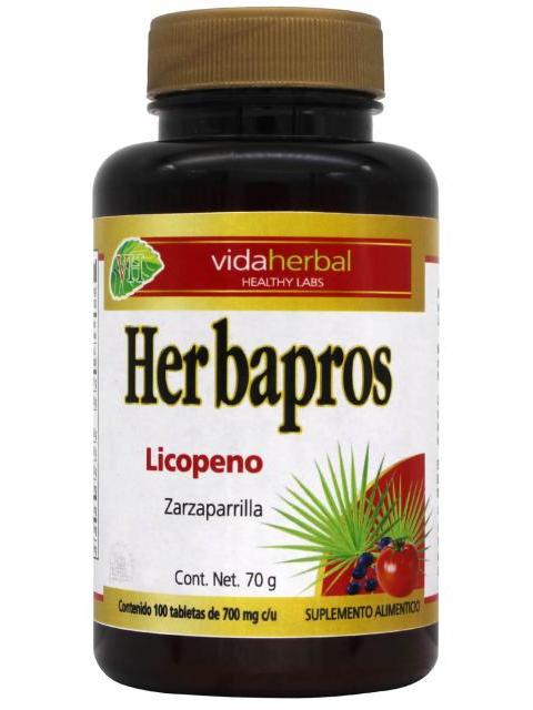 HERBAPROS 100 TAB VIDA HERBAL