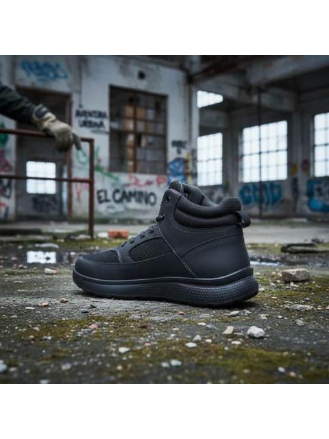 HIKER BOTIN COUNTRY NEGRO FLEXI