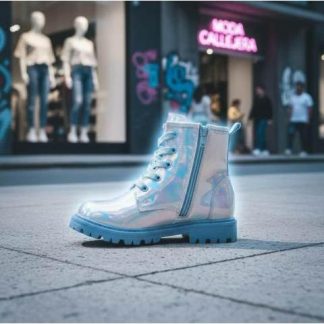 HIKER BOTIN STITCH PLATA DISNEY