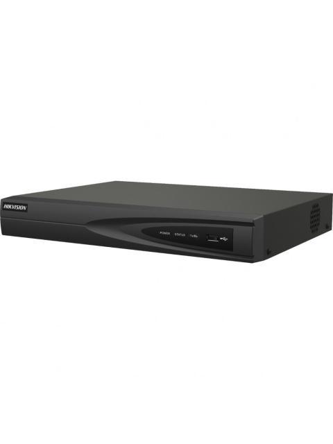 HIKVISION NVR DE 8 CANALES DS-7608NI-Q1-8P(D) PARA 1 DISCOS DUROS MAX. 8TB 2 X USB 2.0 9 X RJ-45