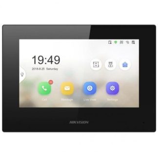 HIKVISION VIDEOPORTERO-INTERFON DS-KH6320-LE1(B) 7 ALTAVOZ ALAMBRICO NEGRO