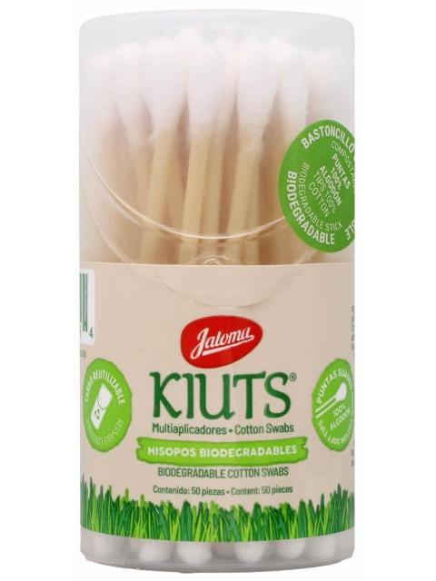 HISOPOS BIODEGRADABLES 50 PZA JALOMA