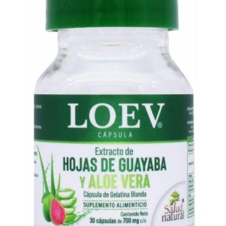 HOJAS DE GUAYABA Y ALOE VERA 30 CAP SALUD NATURAL
