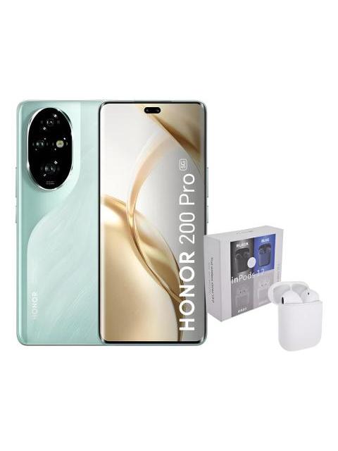 HONOR 200 PRO DUAL SIM 512GB 12GB CYAN + AIRPODS GENERICOS CIAN