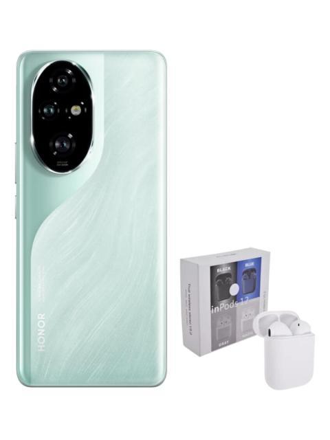 HONOR 200 PRO DUAL SIM 512GB 12GB CYAN + AIRPODS GENERICOS CIAN - Imagen 3