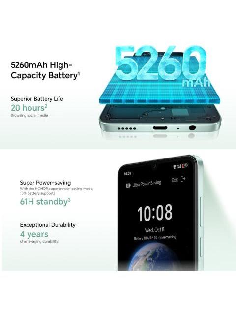 HONOR HONOR SERIE X HONOR X5C PLUS SI METEOR SILVER 256 GB 6 GB - Imagen 9