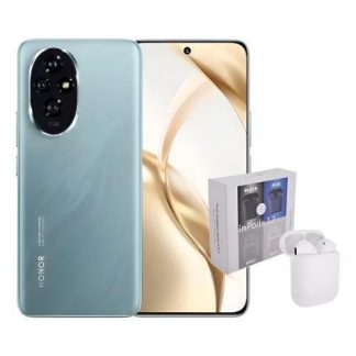 HONOR NUMBER SERIES HONOR 200 DUAL SIM 512 GB VERDE ESMERALDA 12 GB RAM + AIRPODS GENERICOS VERDE