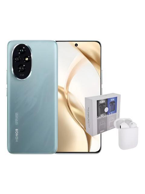 HONOR NUMBER SERIES HONOR 200 DUAL SIM 512 GB VERDE ESMERALDA 12 GB RAM + AIRPODS GENERICOS VERDE
