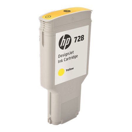 CARTUCHO HP 728 AMARILLO ORIGINAL 300ML - Imagen 2