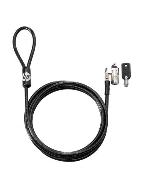 HP CANDADO CON LLAVE PARA LAPTOP 1.83 METROS NEGRO