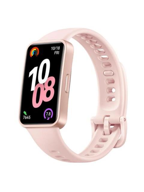 HUAWEI SMARTWATCH BAND 10 AMOLED ANDROID-IOS ROSA - RESISTENTE AL AGUA-POLVO-GOLPES