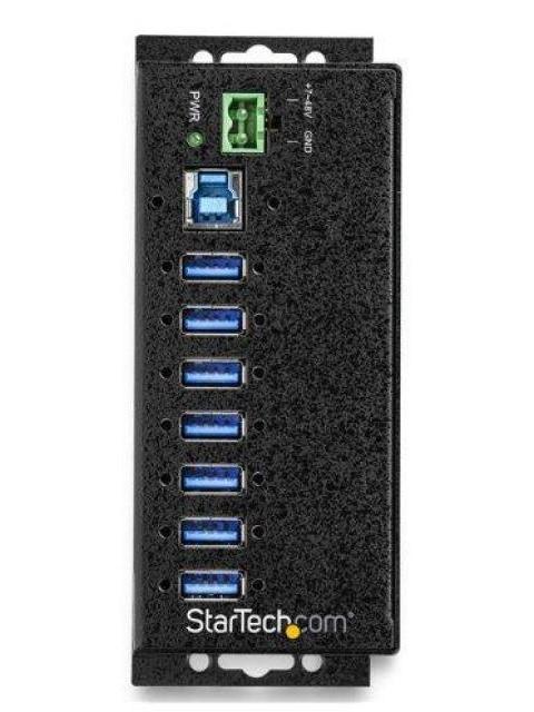 STARTECH HUB USB-B 3.0 HEMBRA - 7 PUERTOS USB 3.2 HEMBRA 5000MBIT-S NEGRO - Imagen 2